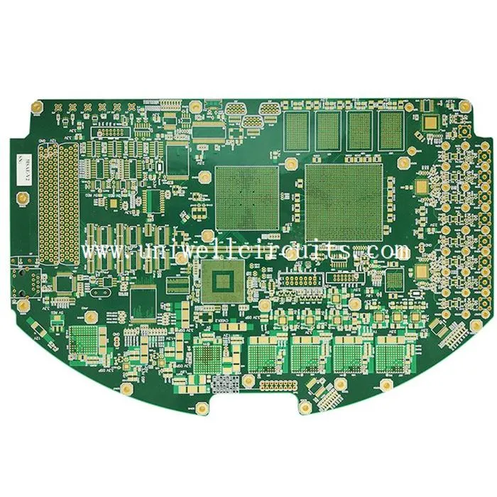 4L Rogers και FR4 Mix Press PCB